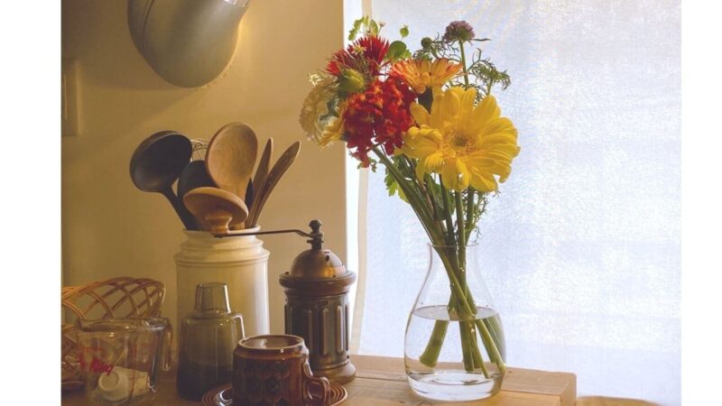 LIFFT（リフト）花の定期便　花瓶の感想