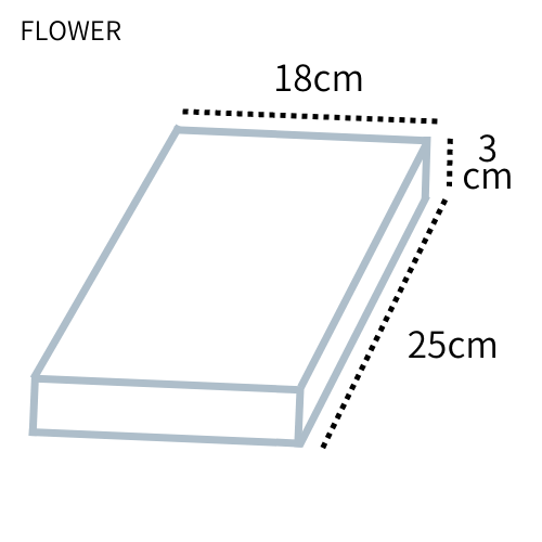 FLOWER フラワー　箱サイズ